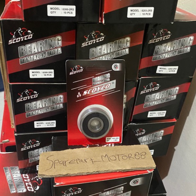 BEARING/KLAHAR GEAR 6004 2RS SCOYCO