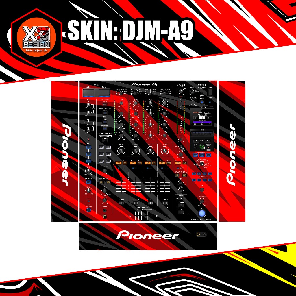 

SKINZ PIONEER DJM A9/DJM2000/NXS ALL VARIAN COLOUR & CUSTOM stiker