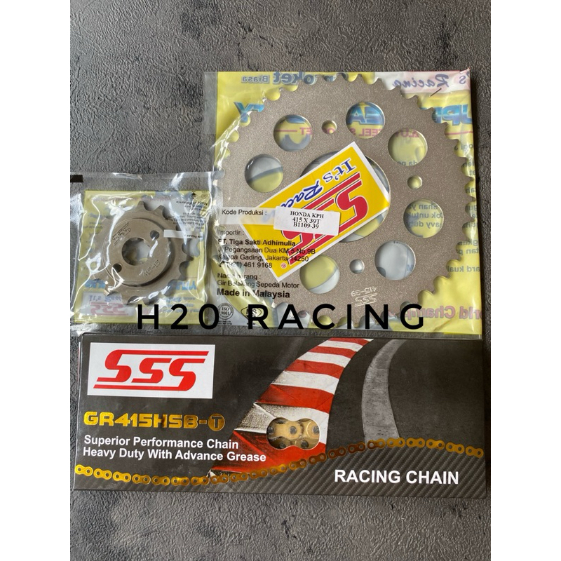 Gear Gir Original Full SSS 415 SupraX125 - Kharisma Kph - Blade Fi - Blade lama - Revo lama - Revo a