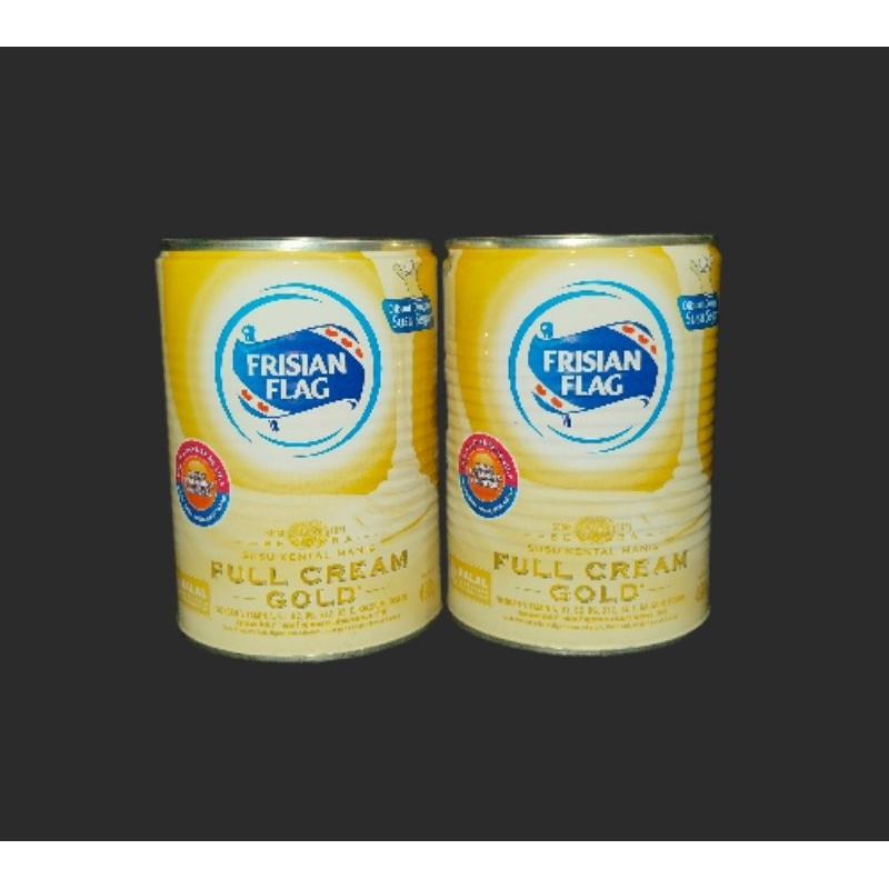 

2 x 490g frisian flag gold full cream gold susu kental manis susu kaleng bendera krimer kental manis skm