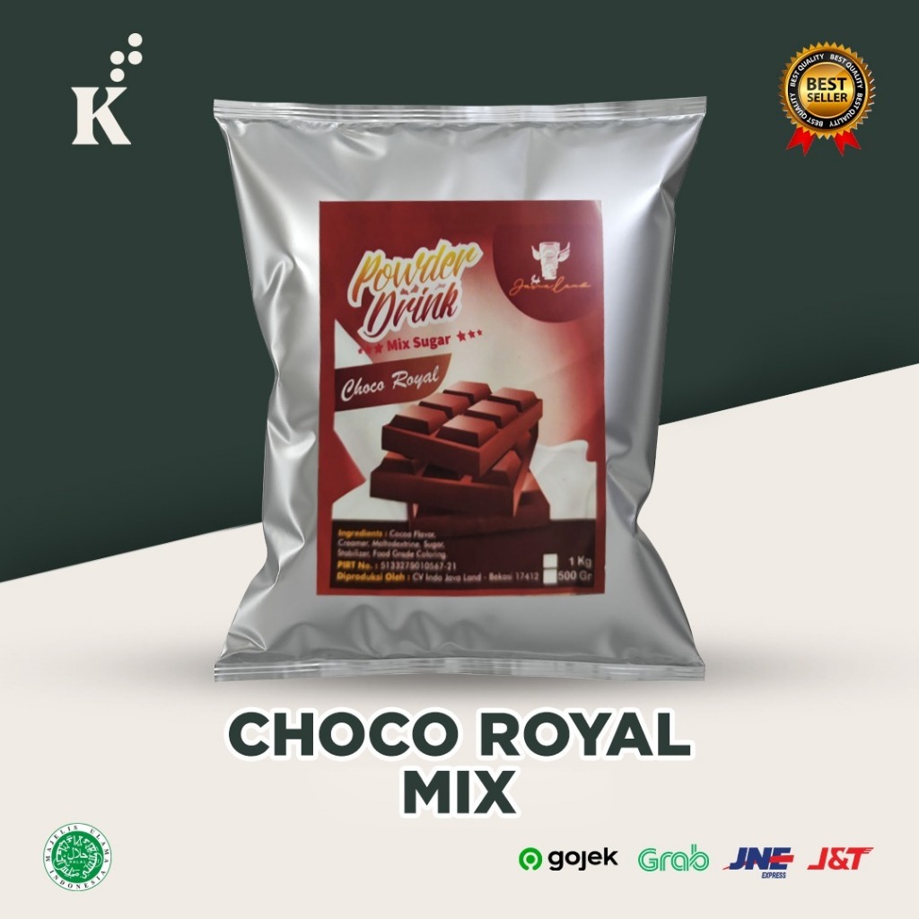 

Bubuk Minuman Bubble Drink Rasa Choco Royal MIx Sugar Javaland
