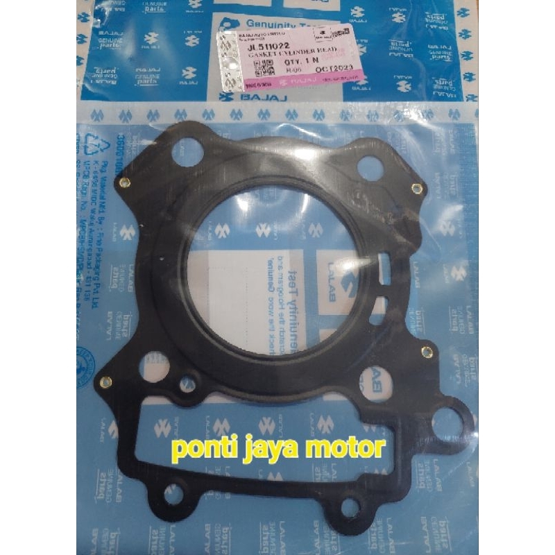 PACKING SENG BLOK PULSAR 200NS GASKET CYLINDER HEAD BAJAJ KAWASAKI BAJAJ PULSAR NS200 BR200 (ORIGINA