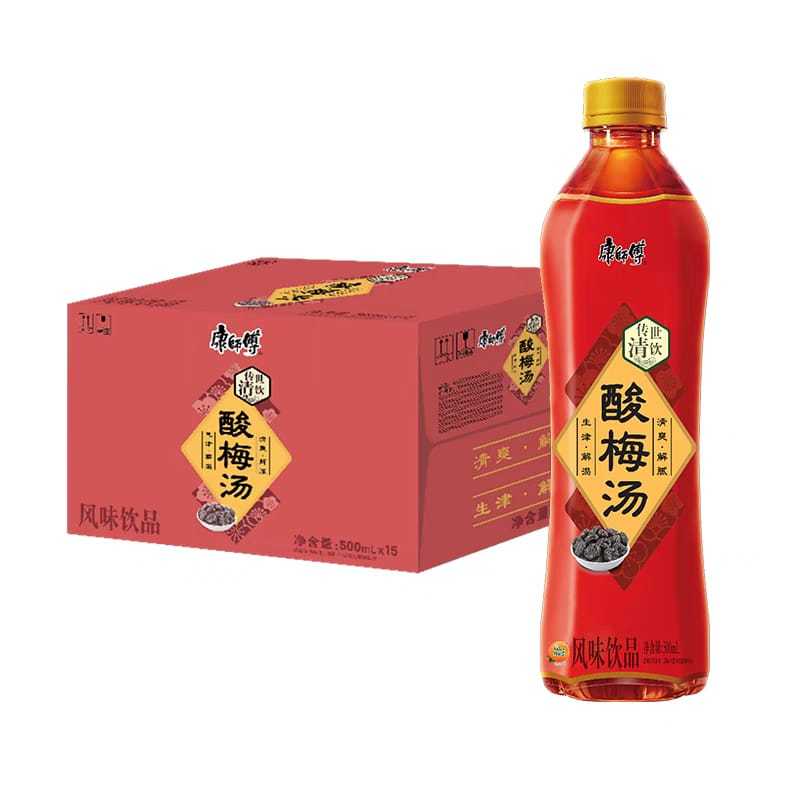 

康师傅酸梅汤 | Minuman Segar Buah Plum 500 ml | Master Kong Plum