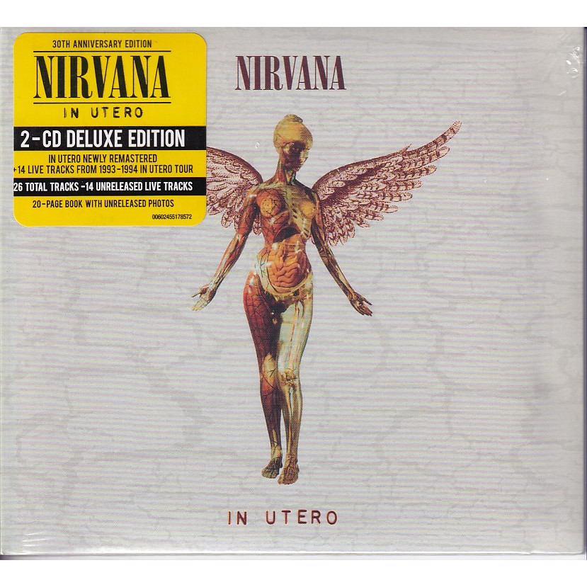 CD Nirvana - In Utero 2-CD DELUXE EDITION 30th Anniversary