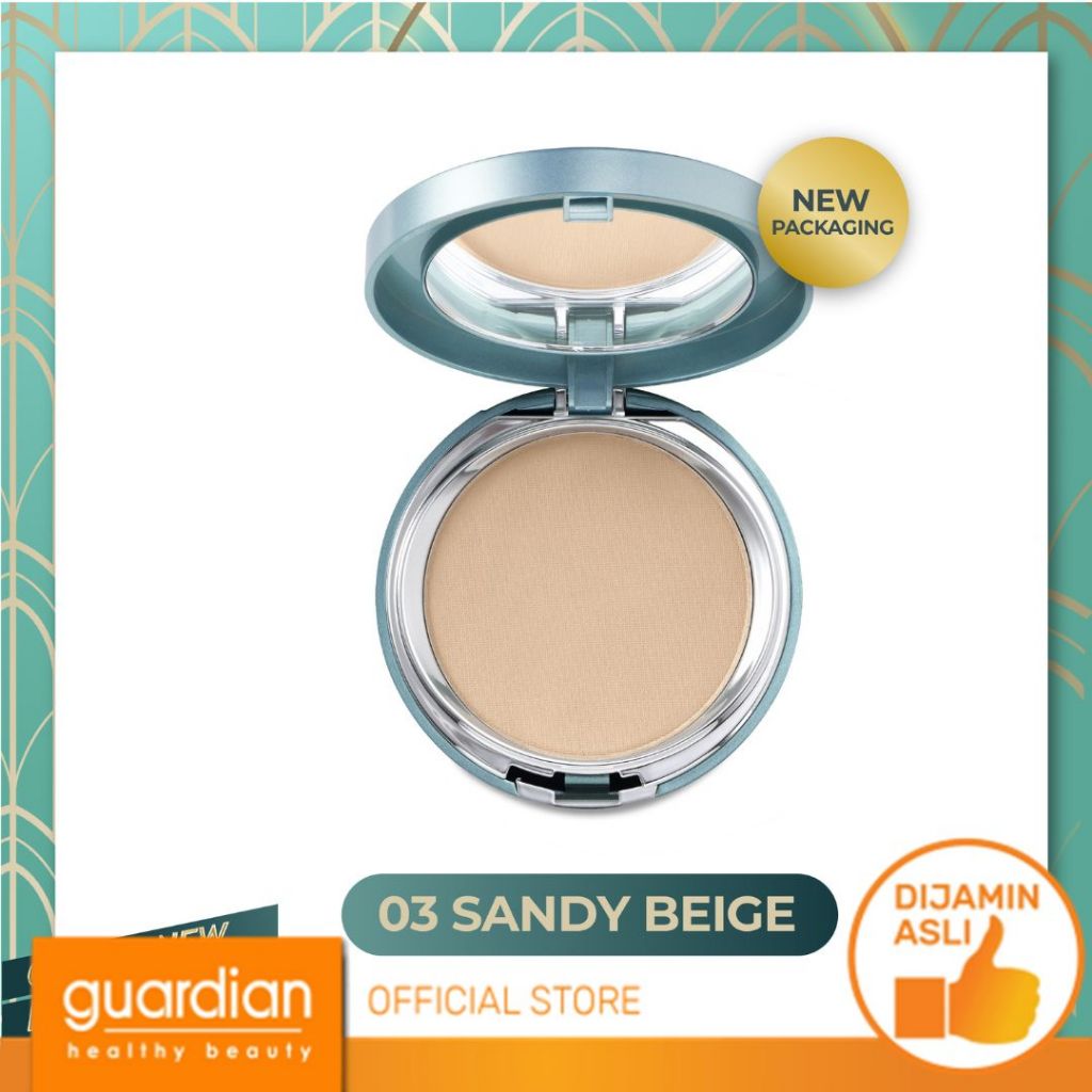 WARDAH Exclusive Two Way Cake 03 Sandy Beige