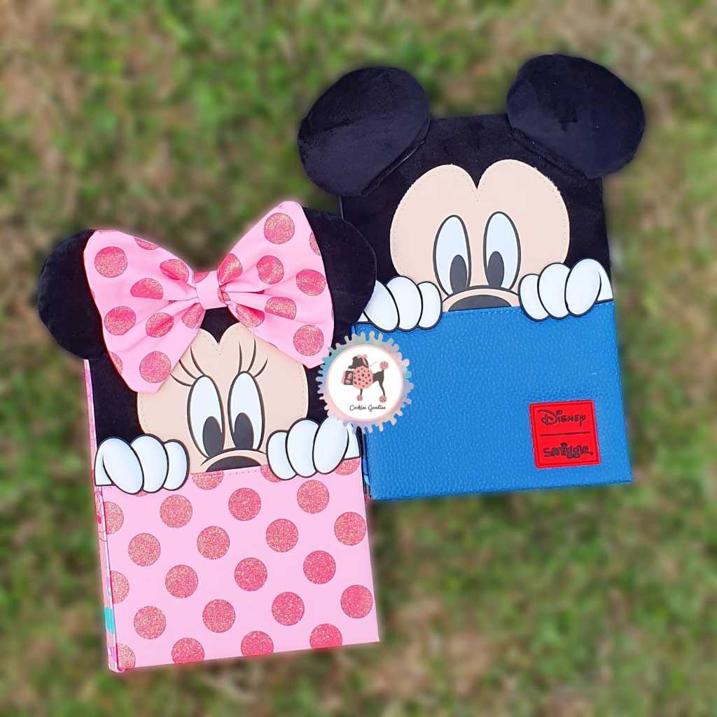 

Smiggle Disney Minnie Mouse & Mickey Mouse A5 Notebook Original