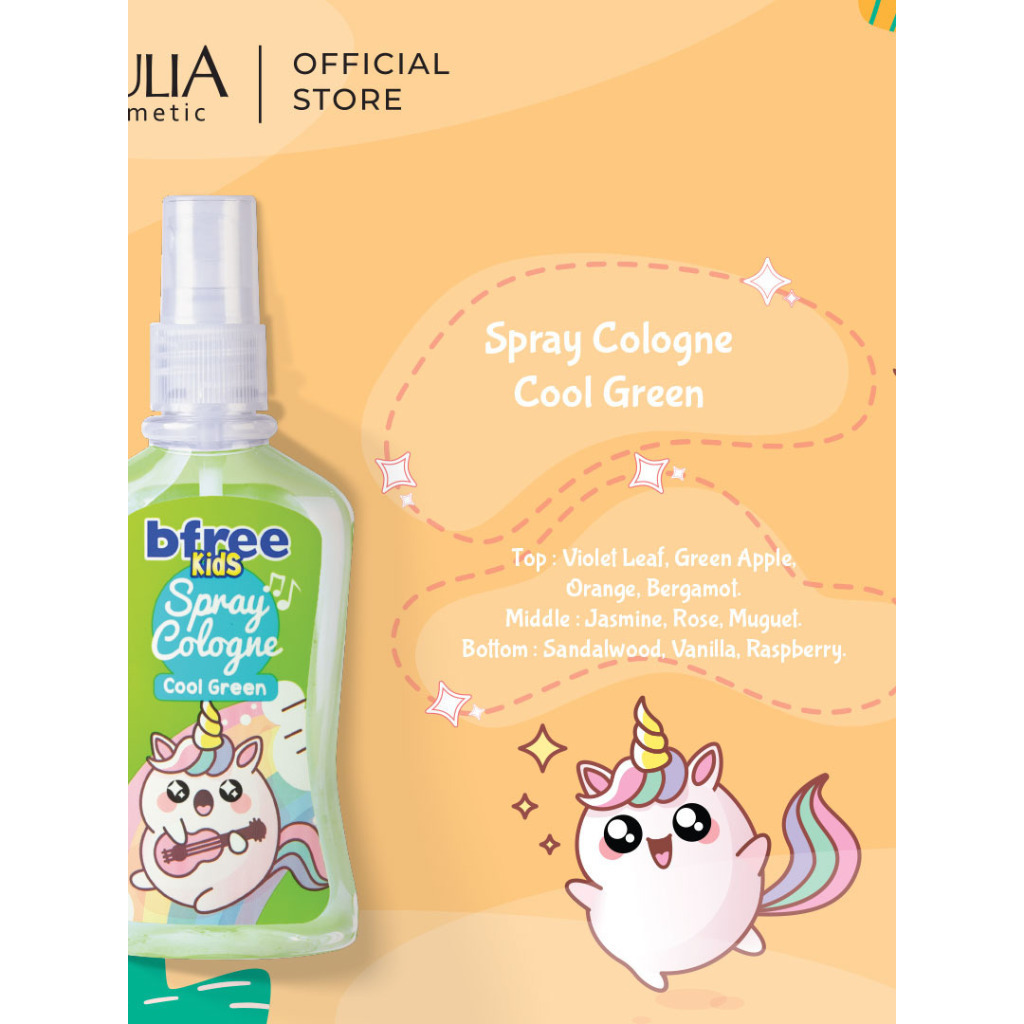BFREE Kids Spray Cologne