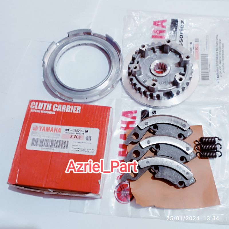 Rumah Kopling Kaki 6 Plus Kampas Ganda Jupiter Z1 Vega Zr Jupiter Robot Vega Force Vega RR 2009 2014
