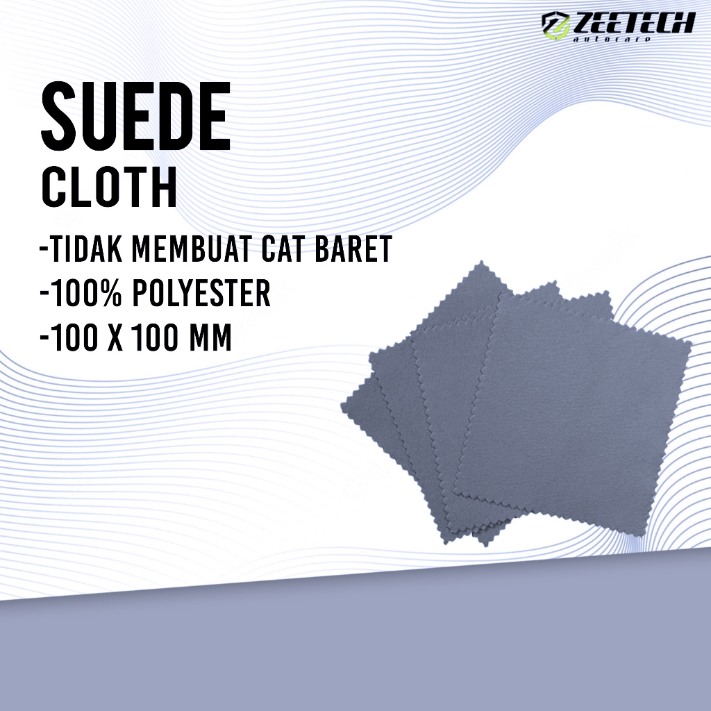 Kain Suede Untuk Aplikasi Nano Ceramic Coating