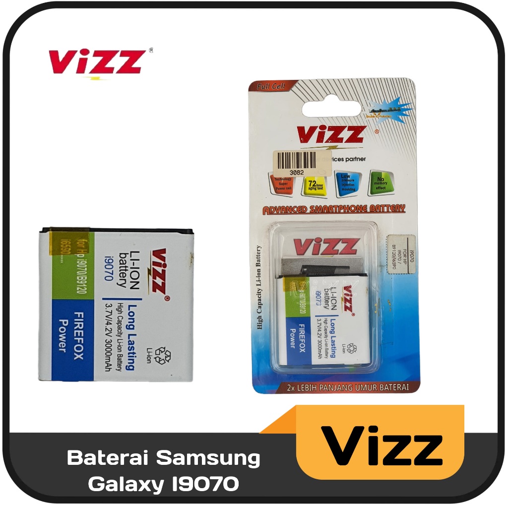 Baterai Samsung I9070 Original Vizz