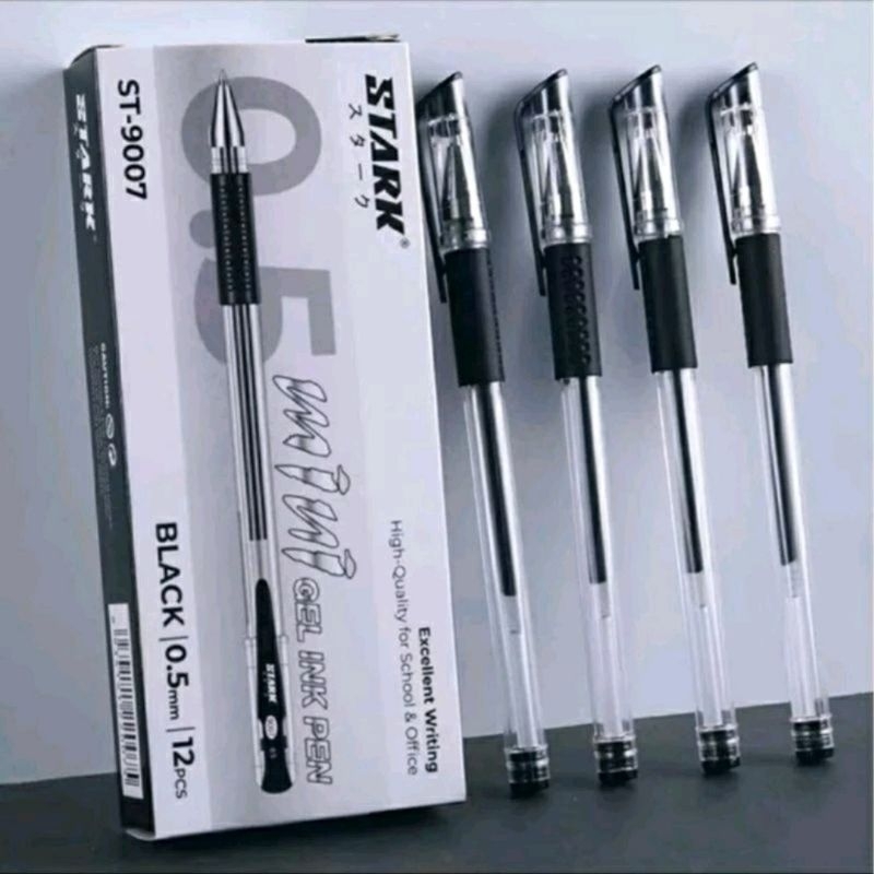 

Pulpen Gel Stark ST-9007 0,5mm (isi 12 pcs)