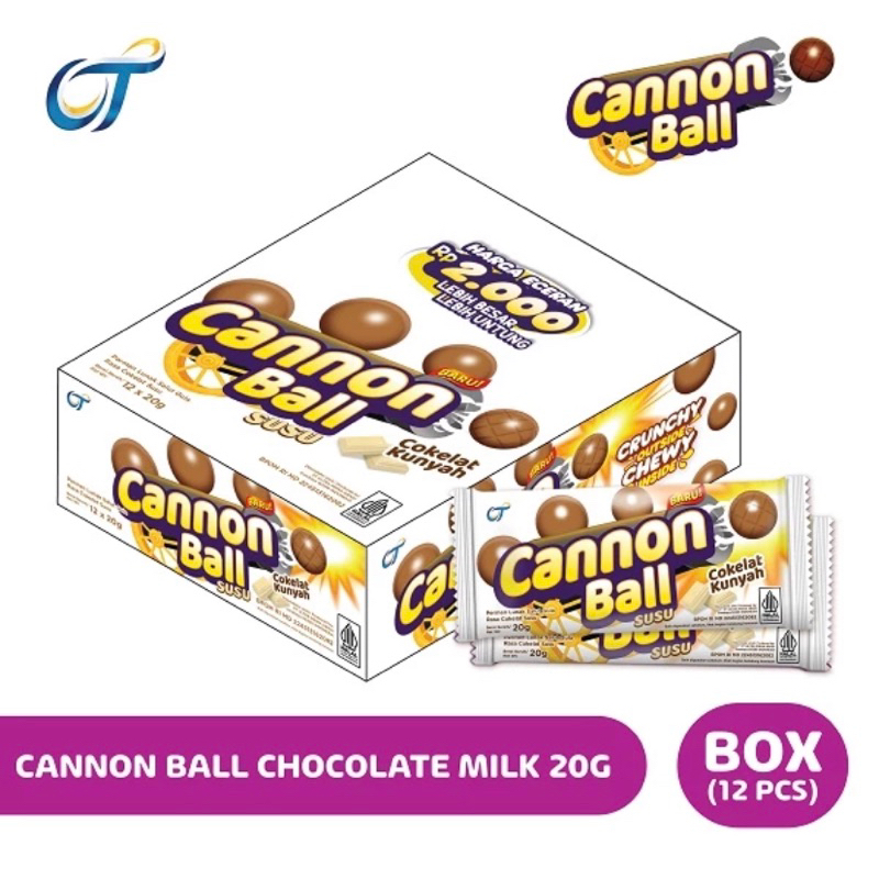 

Canon ball rasa susu isi 12pcs