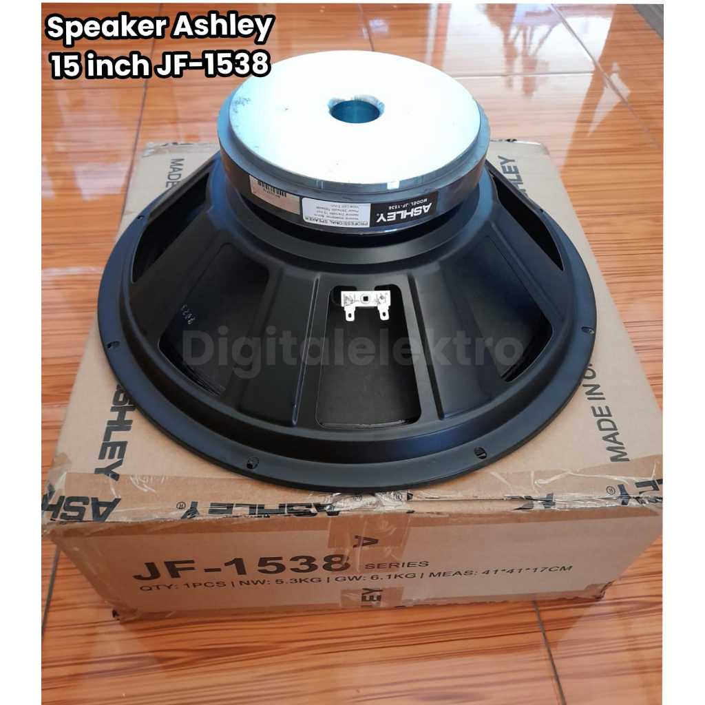 Speaker Ashley 15 Inch JF-1538 JF - 1538 SPEAKER ASHLEY CY 1535 CY1535 15" 350 watt Mid Low