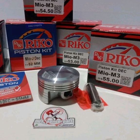 PISTON KIT SEHER SET RING BORE UP XB MIO J/GT MIO M3 OVER SIZE/OS 52/53/53,5/54/54,5/ 55 MM PEN 13 Y