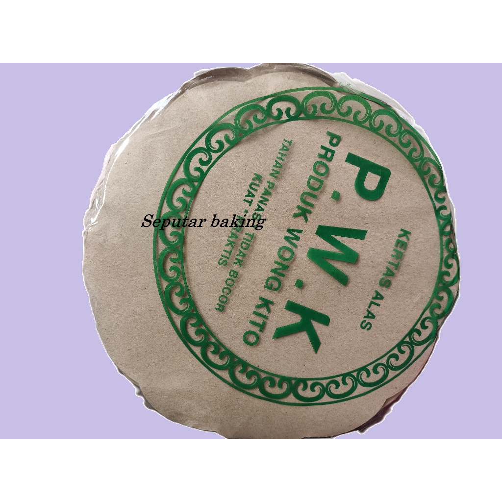 Kertas nasi Bunga PWK 25cm