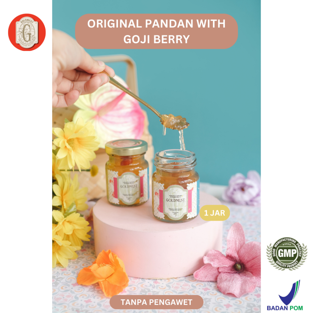 

Goldnest Original Pandan 1 Botol Concentrate - Minuman Walet Birdnest