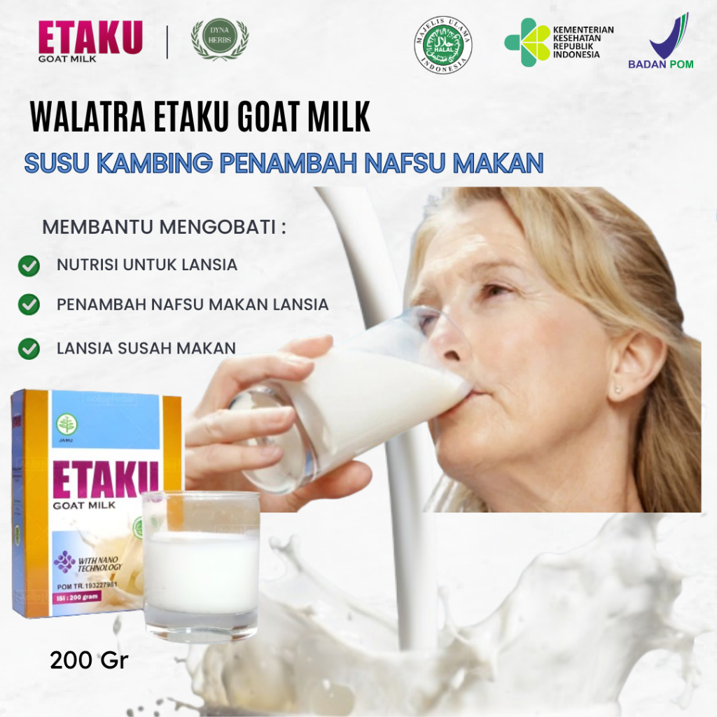 

Susu Penambah Nafsu Makan Lansia, Susu Lansia Pengganti Makanan, Nafsu Makan Kurang, Lansia Susah Makan, Susu Untuk Lansia, Susu Untuk Menjaga Kesehatan Lansia Dengan Susu Etaku