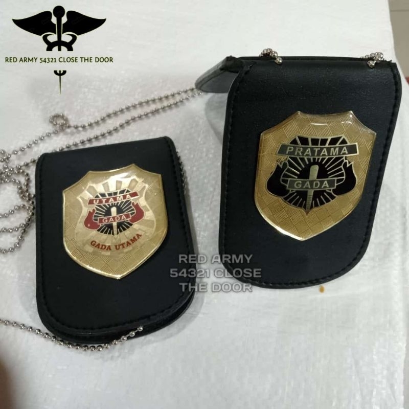 

Holder ID Card Lanyard Name Tag Model Kalung Logo Security Satpam Gada Pratama Gada Utama