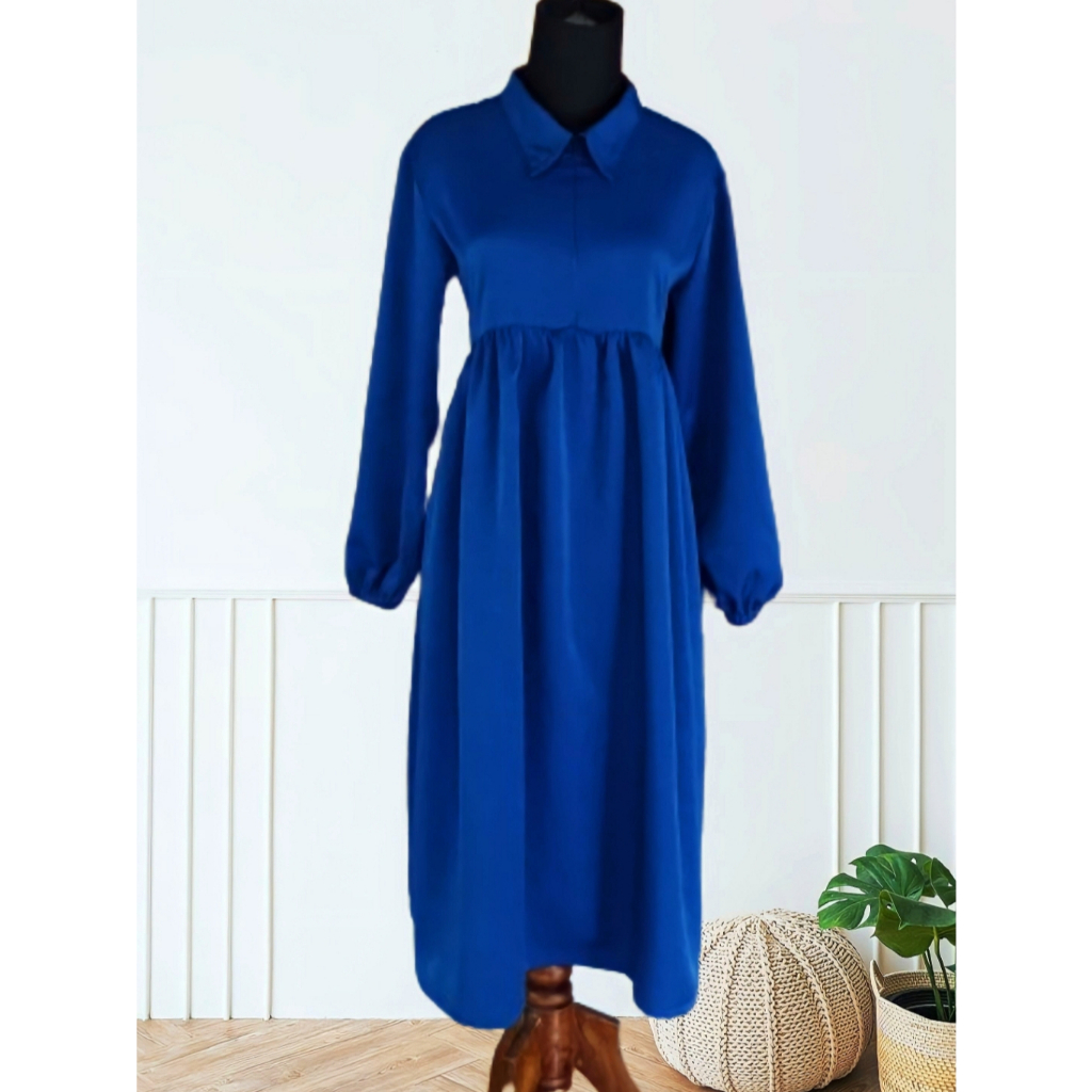 Long tunik wanita remaja dewasa - dress wanita elegan model terbaru 2024