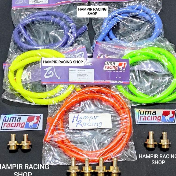 Pdk PROMO SELANG HAWA UMA RACING TUTUP OLI LUBANG HAWA MOTOR SELANG UMA TUTUP OLI RACING MOTOR VESPA
