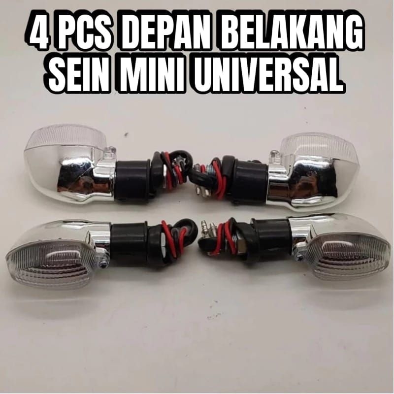 4 BUAH LAMPU SEIN MINI VIXION OLD LAMA LAMPU SEN KIRI KANAN DEPAN BELAKANG KOMPLIT SET LENGKAP COMPL
