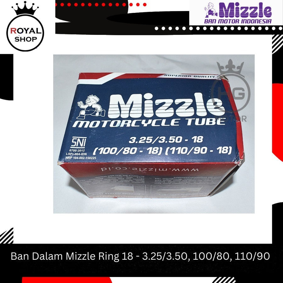 BAN DALAM MIZZLE 325 350 RING 18