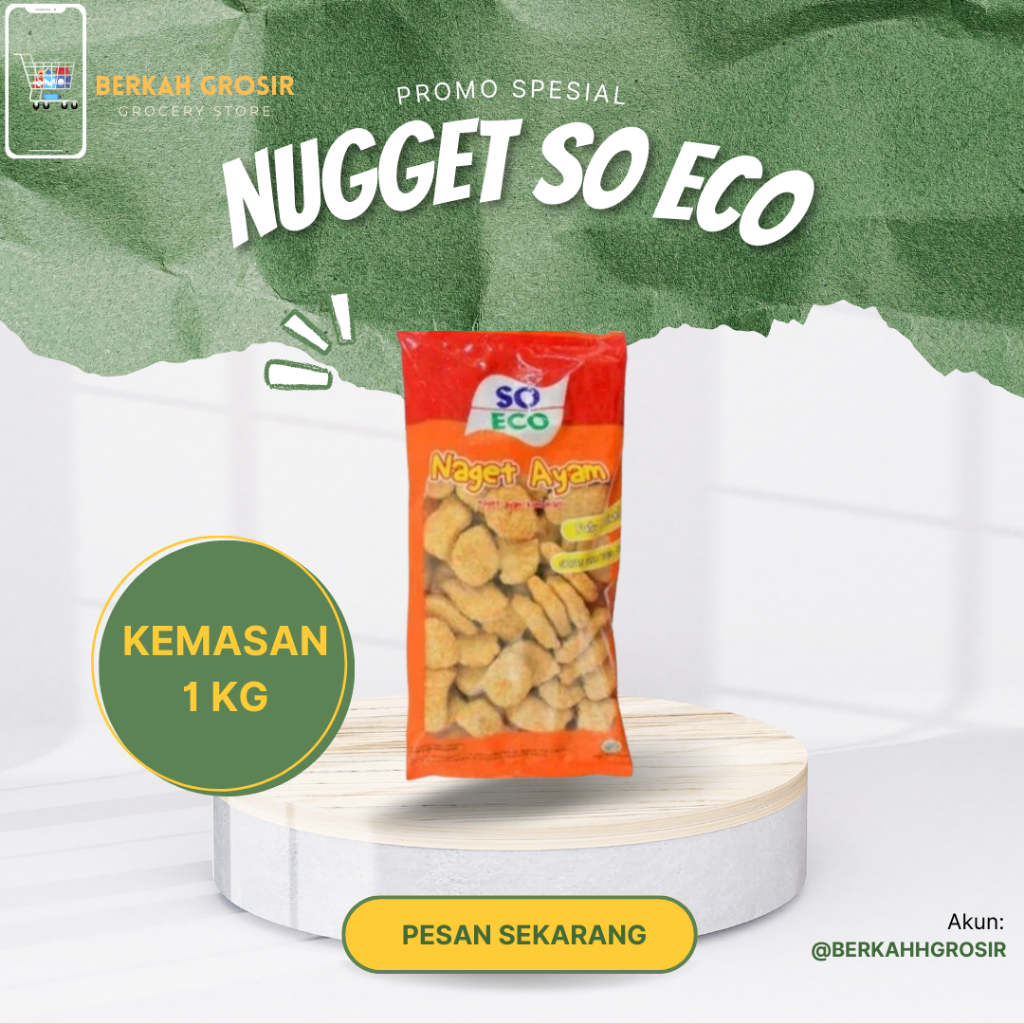 

NUUGET AYAM SO ECO 1KG