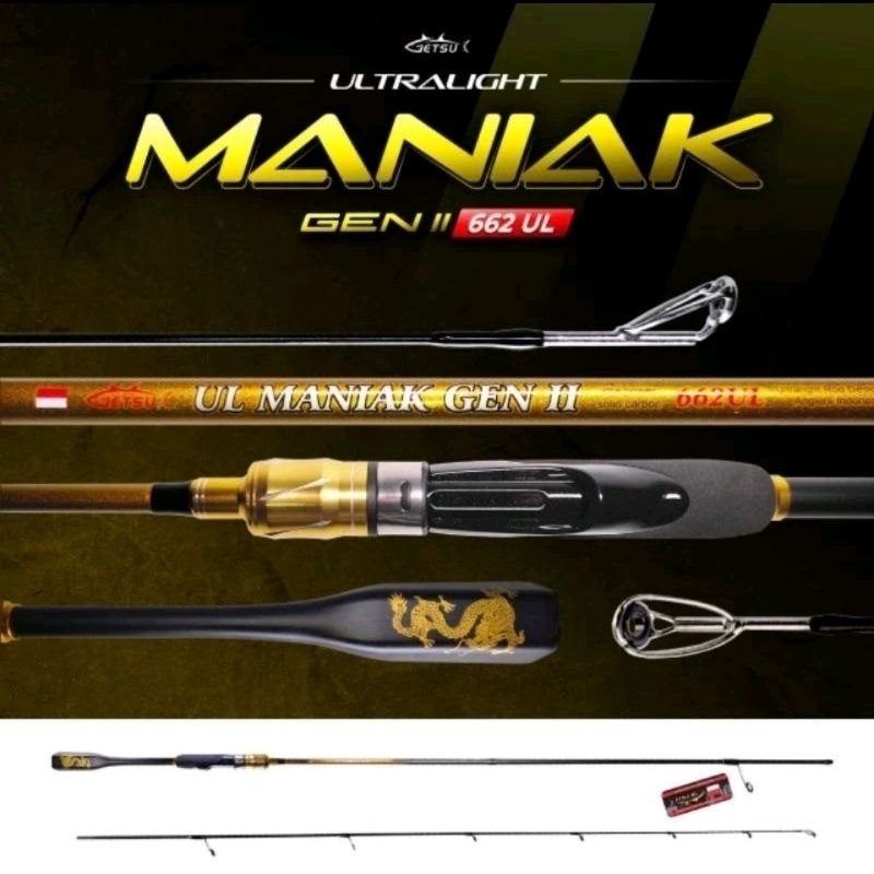 joran getsu UL maniak gen II solid carbon