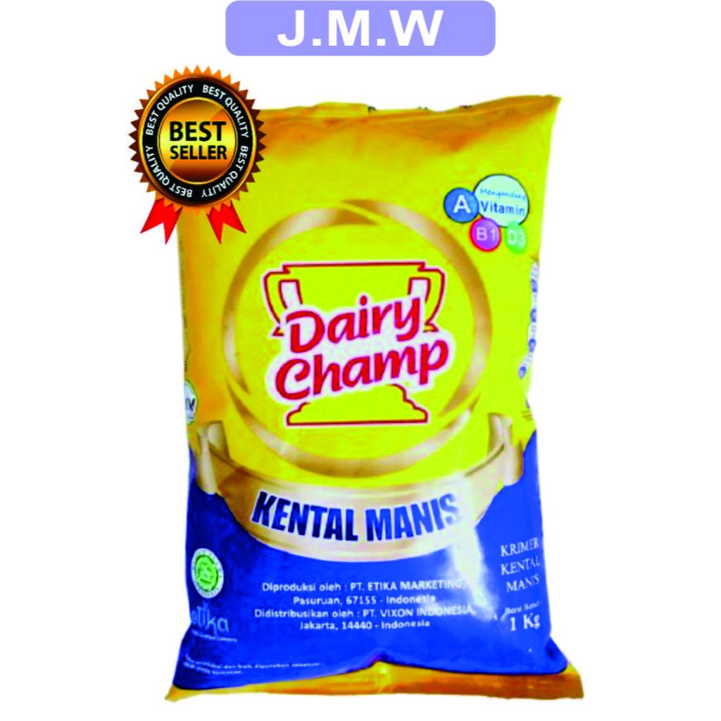 

Susu Krimer Kental Manis Dairy Champ 1 kg