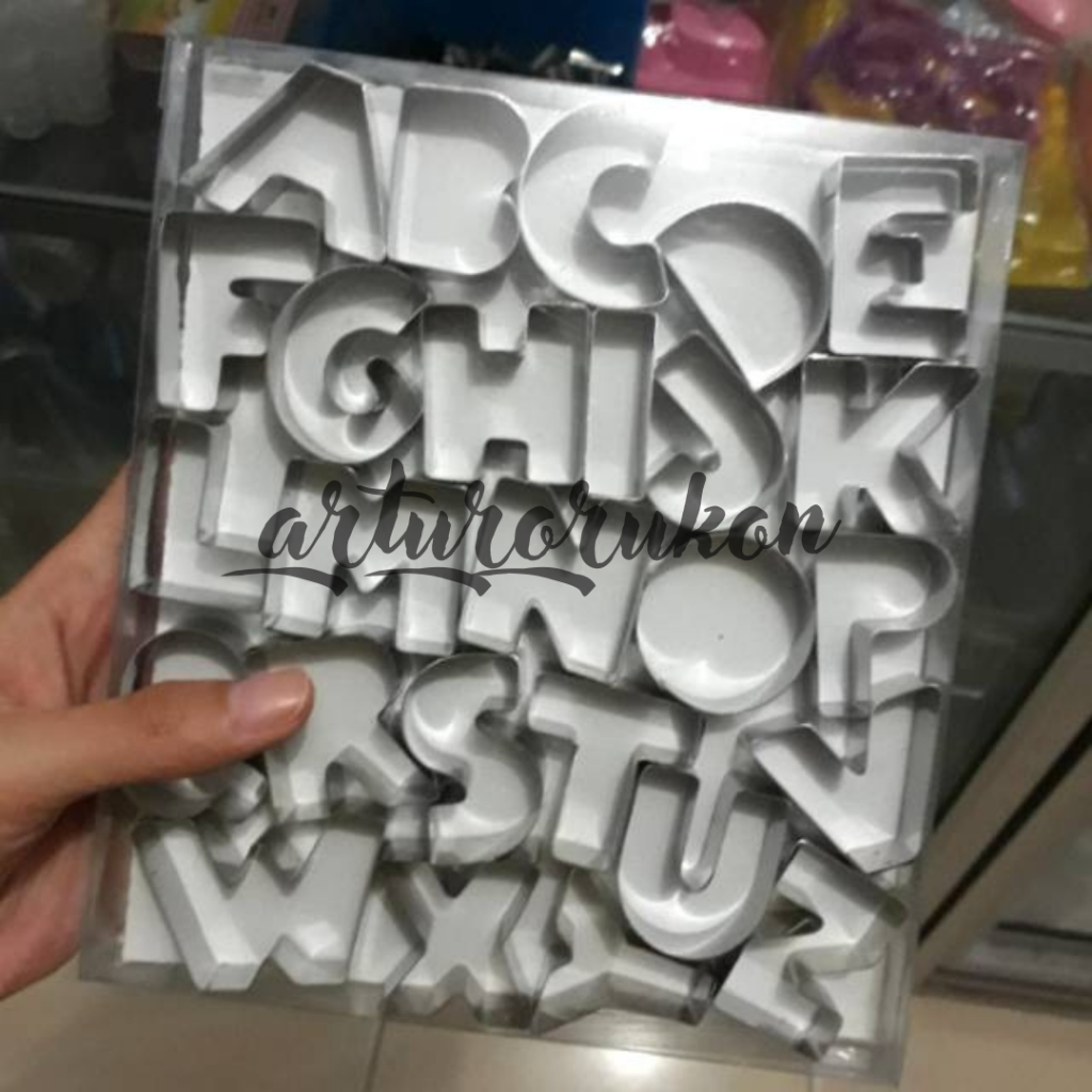 10.10 PROMO SALE cutter huruf angka/CETAKAN WORTEL - ANGKA stainless tumpeng garnish/ stainless tump