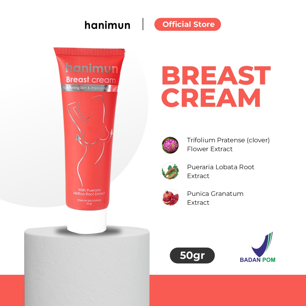 Hanimun Breast Cream Pengencang Aset Wanita Sudah BPOM