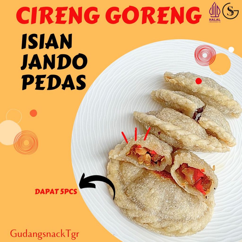 

1 BUNGKUS CIRENG GORENG JANDO SAPI PEDAS