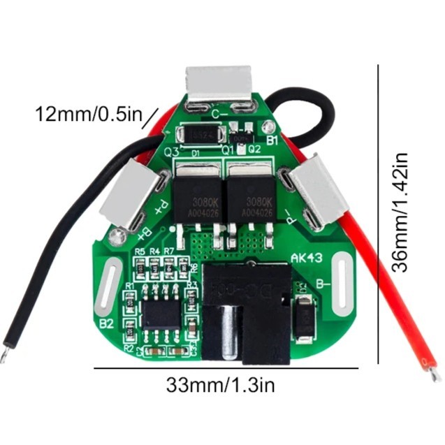 Modul BMS Baterai 12V 21V Modul Sparepart Baterai Jld Ryu Modern BMS 21V Lithium Battery Charger Pro