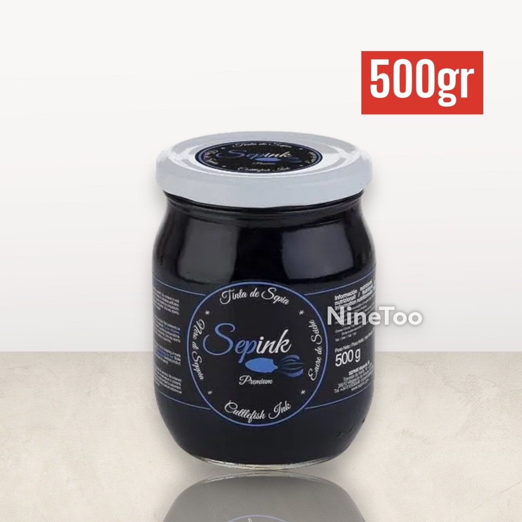 

Sauce black squid ink saus tinta cumi 500gr Import