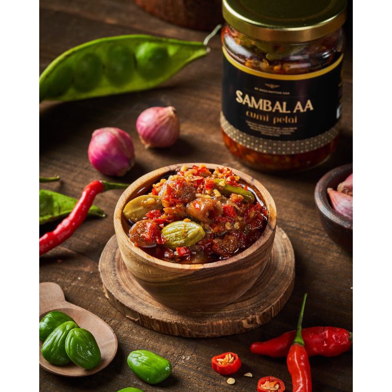 

Sambal AA Cumi Petai Sambal Botol Viral