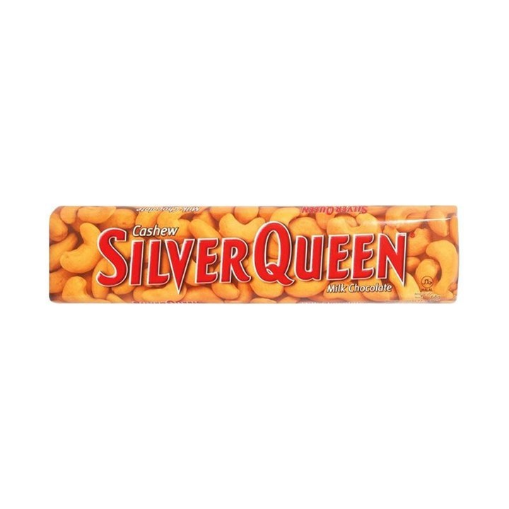 

silverqueen cokelat cashew 58g - silver queen cashew - silverqueen cashew