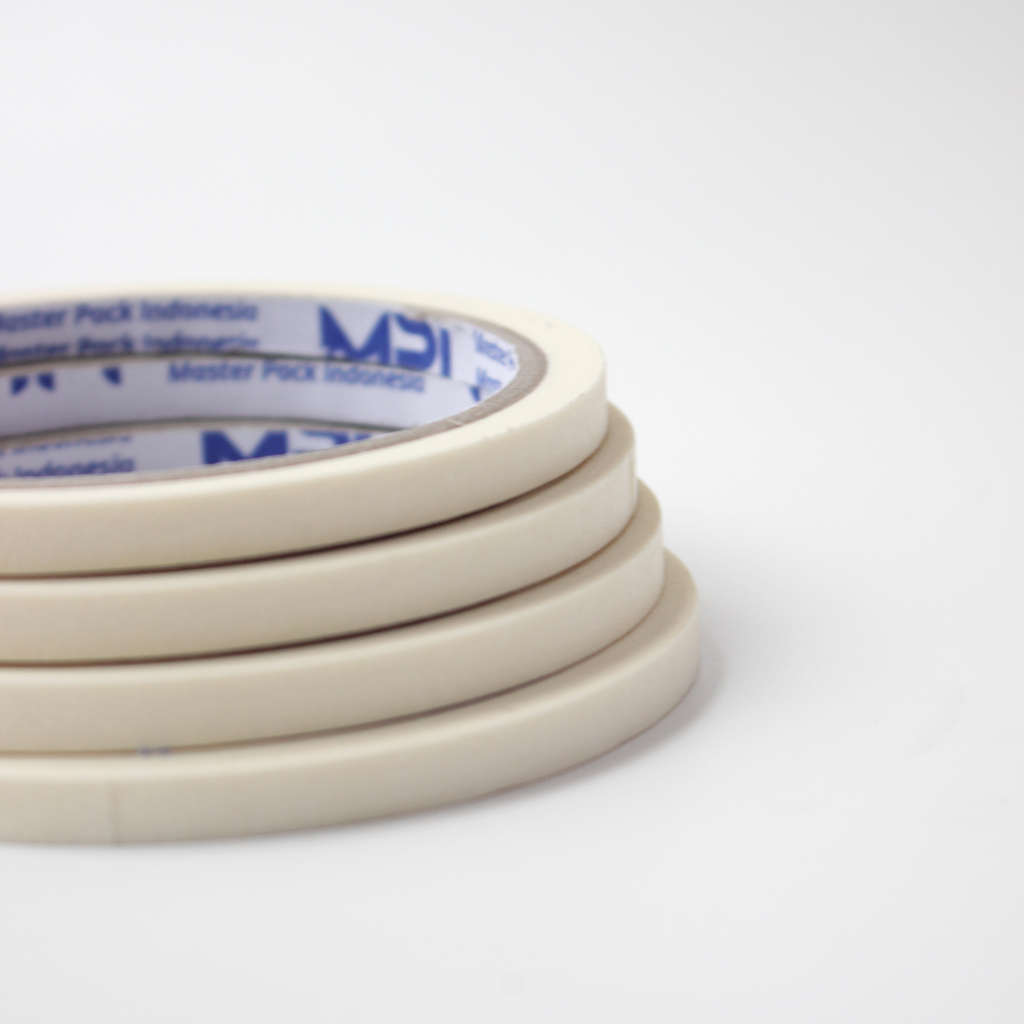 

MASKING TAPE 6 MM - LAKBAN KERTAS 6 MM MASTER PACK INDONESIA