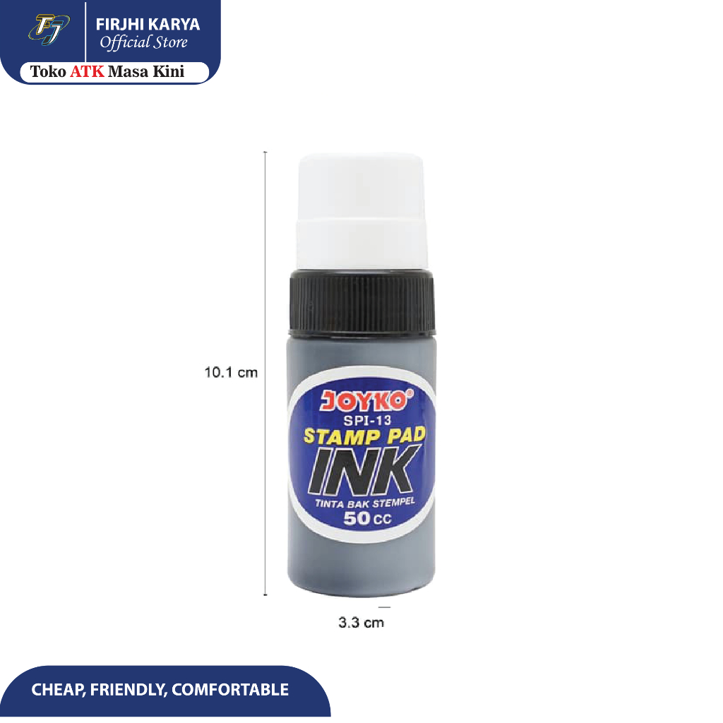 

Tinta Stempel Isi Ulang 50cc - Joyko SPI 13