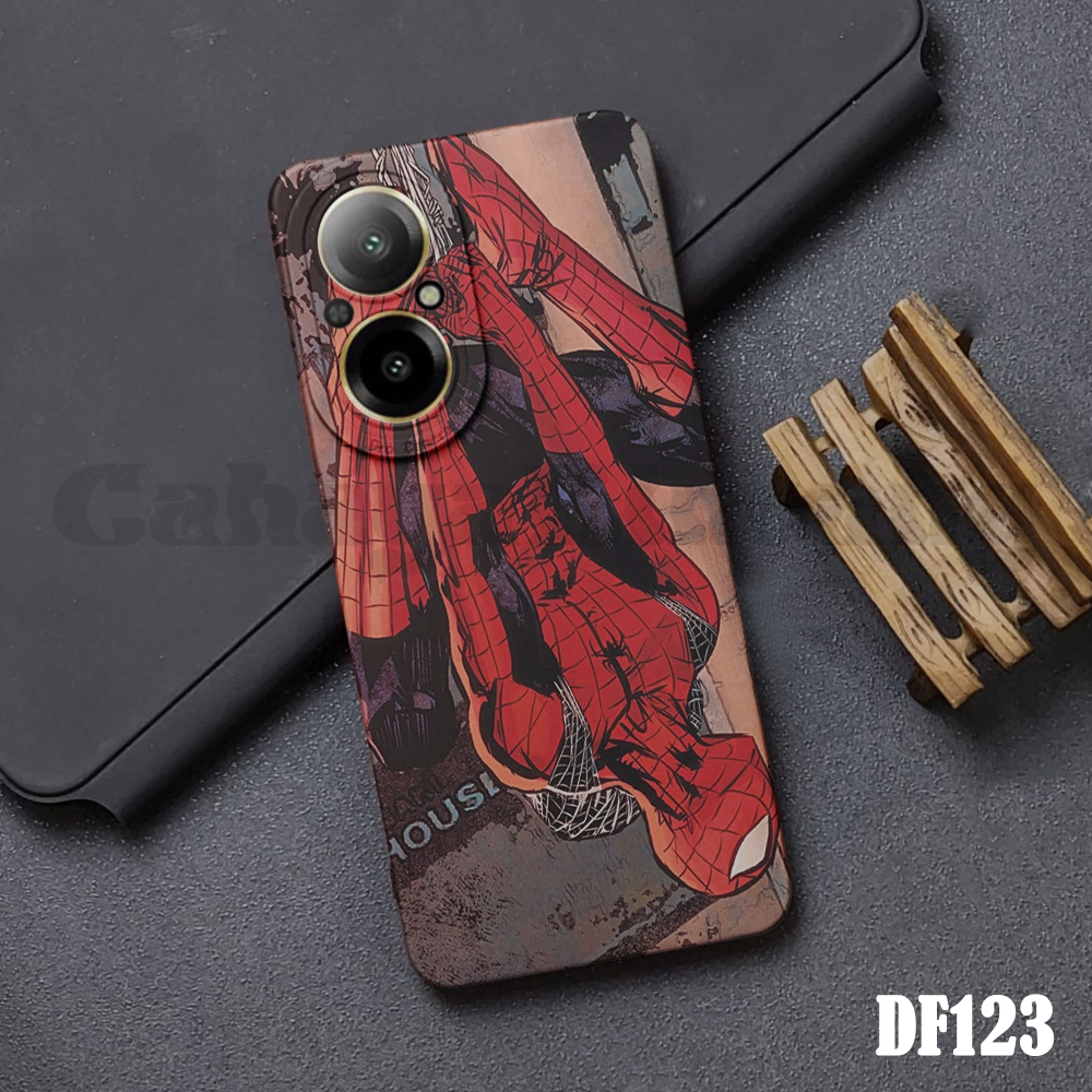 Marintri Case REALME C67 Fashion Case  GAMBAR SUPER HERO 4 Softcase Casing & Cover Hp Case Murah
