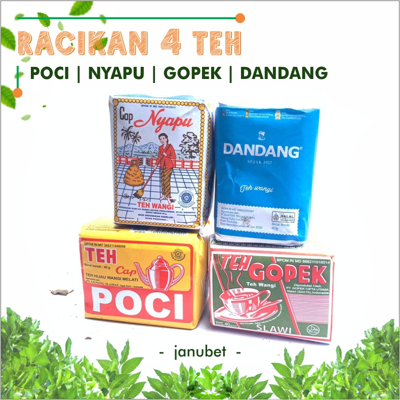 

Teh tubruk 4 macam khas solo