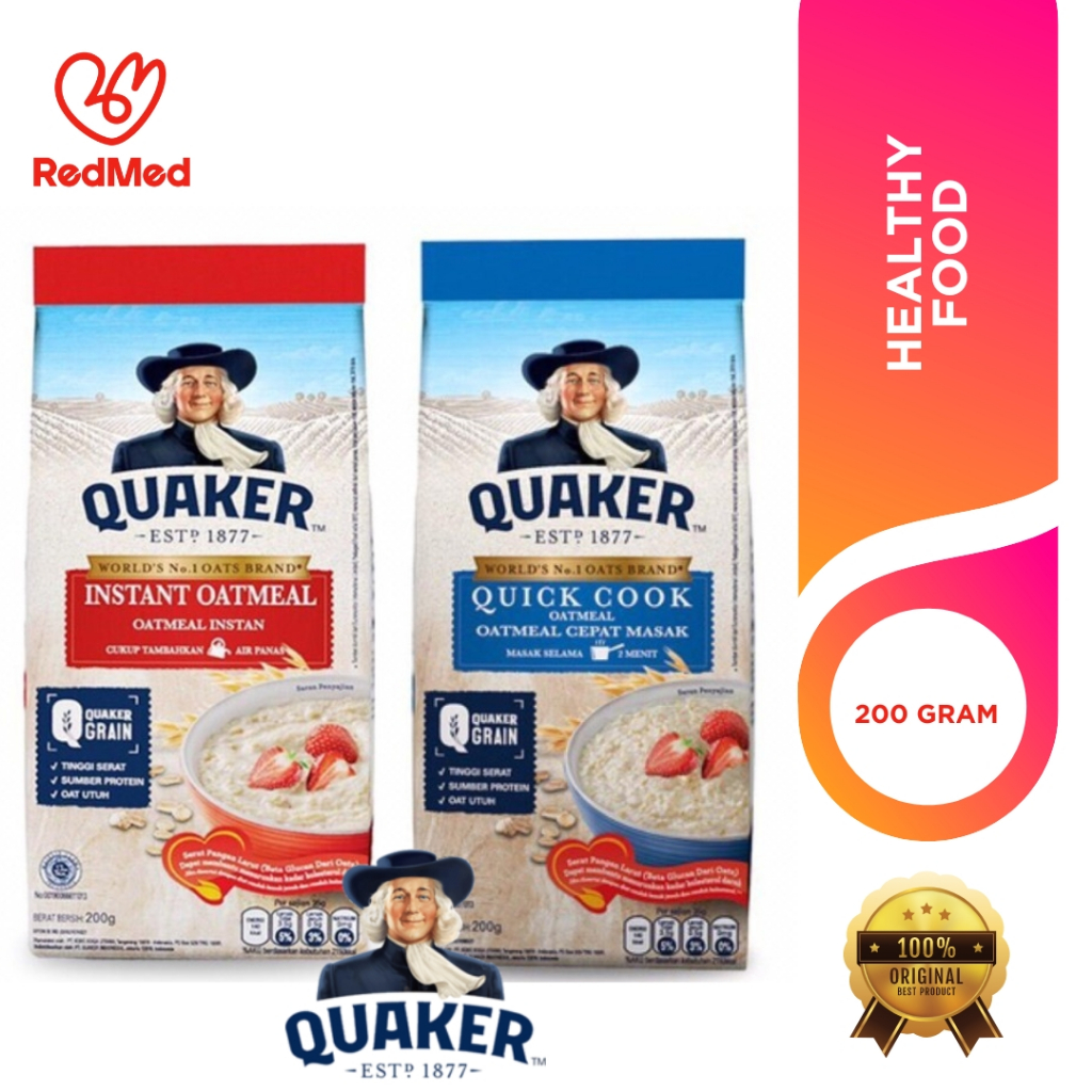 

QUAKER OATMEAL 200GR