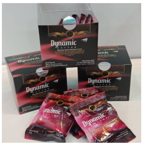 DYNAMIC COFFE MORGAN 1 BOX KECIL ISI 10 SACHET