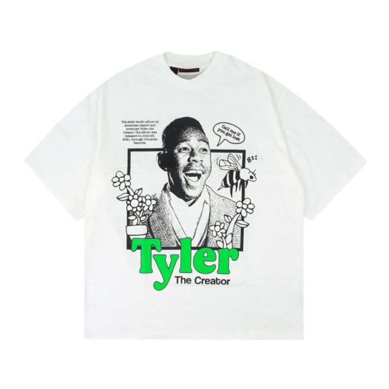 KAOS TSHIRT OVERSIZE TYLER WHITE