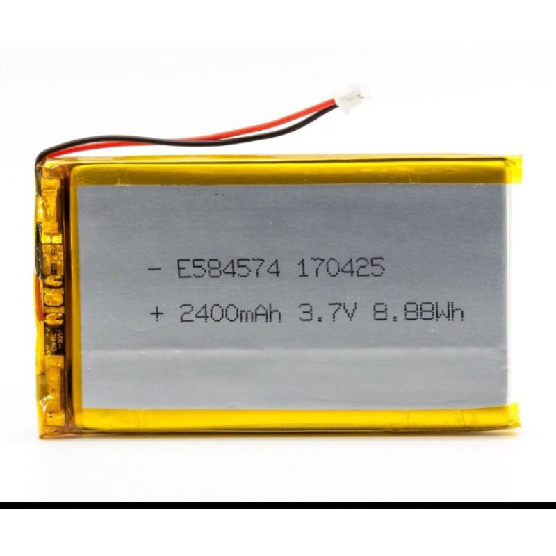 Batre E584574 For Xduoo X10 Batrei Music Player X duoo Batrai 2400mAh Baterai Mp3 x 10 Battery