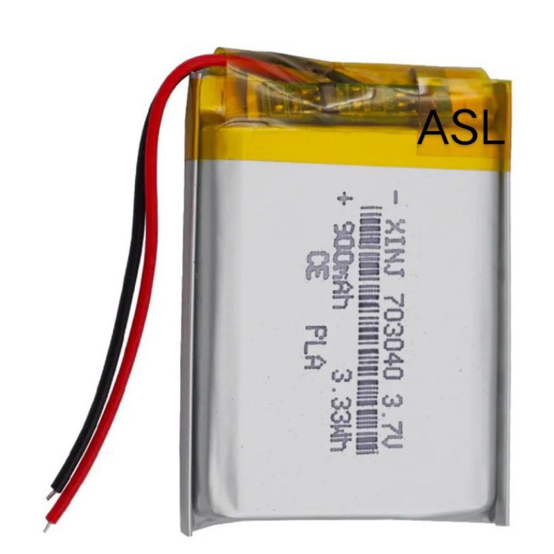 Batre 703040 For Xduoo X2s Batrei Music Player Batrai 900mAh Baterai Mp3 Battery Amplifier