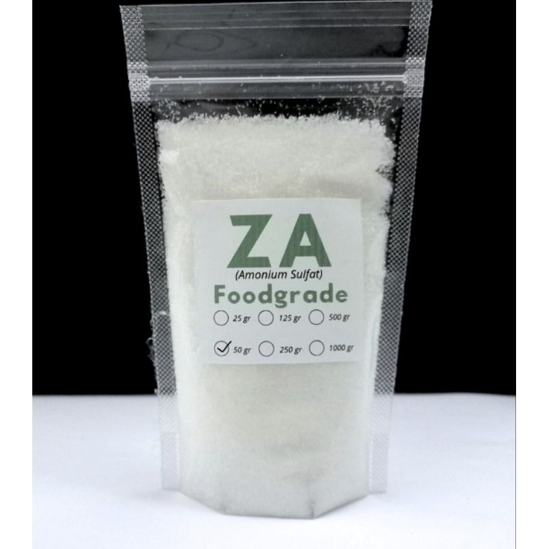 

ZA FOODGRADE 50 gr untuk Nata De Coco