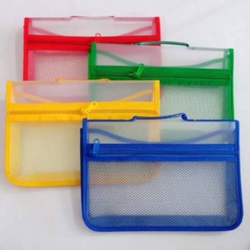 

map plastik kancing ziper 1 pcs