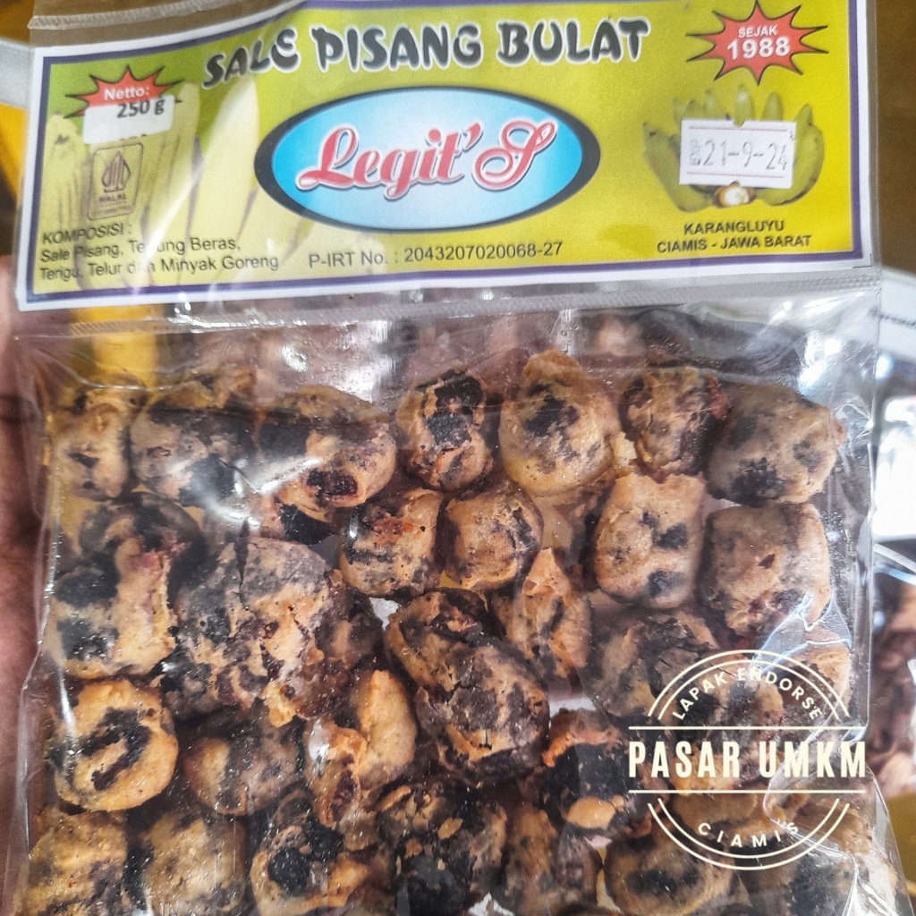 

Sale Pisang Ambon Bulat Legit'S Khas Ciamis 250gr
