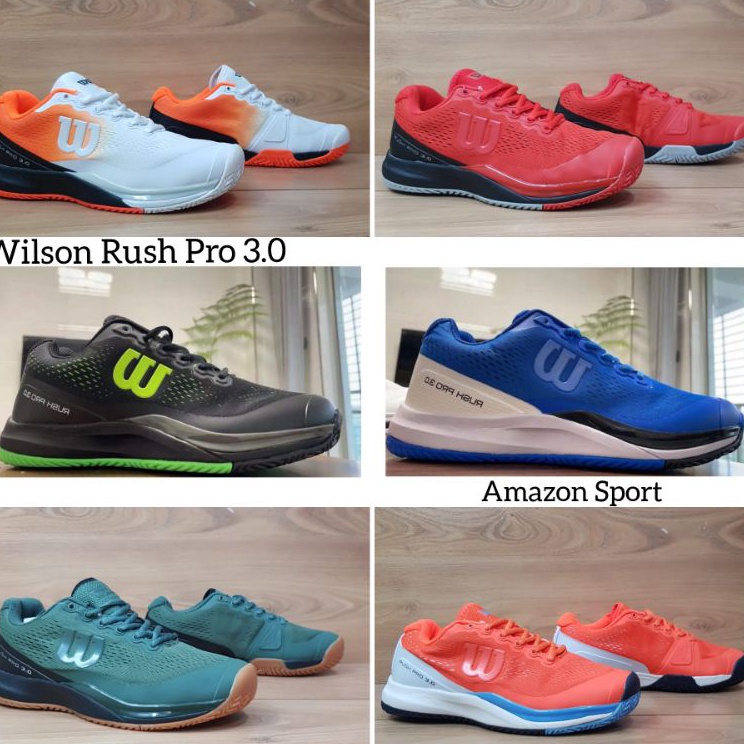 Segera Belanja  Sepatu Tenis Wilson Rush Pro 3 Sepatu Tennis Wilson Original Bnib