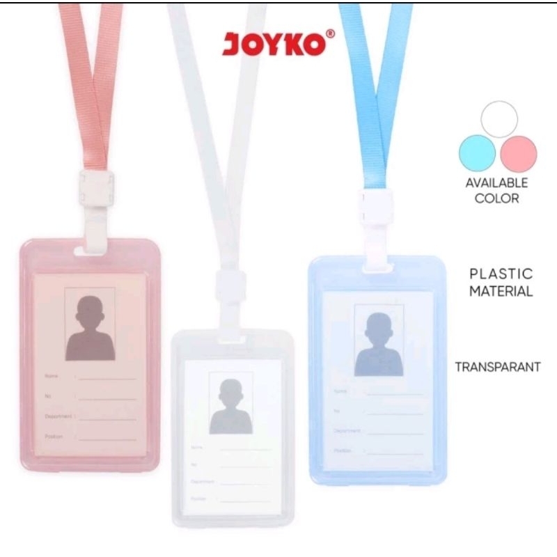 

JOYKO NAME TAG ID CARD HOLDER GANTUNGAN TEMPAT KARTU NAMA KERAS KAKU NT 76 NT 77 NT 75 NT76 NT77 NT75